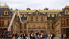 V jedné z budov zámku ve francouzském Versailles vypukl krátký poár, kvli...