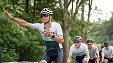 Zden�k �tybar b�hem L´Etape Czech Republic 2024.