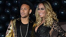Fotbalista Neymar na oslavě 2. narozenin jeho sestry Rafaelly Santosové (Sao...