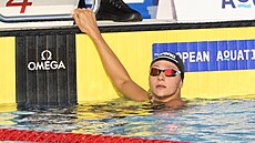 eská plavkyn Barbora Seemanová na evropském ampionátu v Blehrad