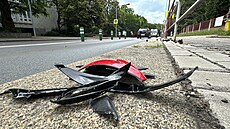 Motorká ped Z Trojská srazil nezletilou dívku. (17. ervna 2024)