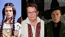 Jana Drbohlavová a její dabingové postavy No-i z Vinnetoua a profesorka...