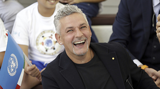Bývalý italský fotbalový idol Roberto Baggio.
