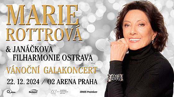 Marie Rottrová O2 Arena Marie Rottrová s filharmonií na Vánoce v O2 areně. Přednostní nákup ...