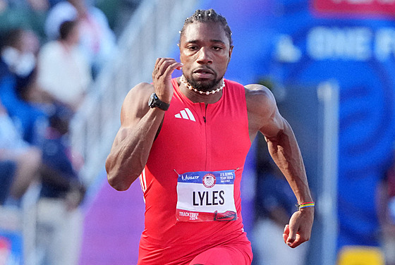 Noah Lyles na americkém ampionátu