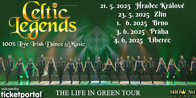 Tanečníci Celtic Legends přenesou návštěvníky své show do Irska