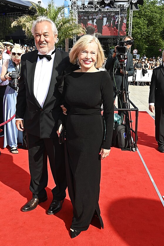 Pavel Satorie a Jana vandov na zahjen Mezinrodnho filmovho festivalu v...