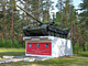 Sovtský tank T-80 na památníku v základn 138. samostatné gardové...