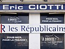 Kancelá éfa Republikán Érica Ciottiho v 1. obvodu departementu...