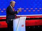 Donald Trump bhem první televizní debaty (27. ervna 2024)