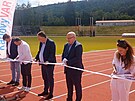 Rekonstrukce atletickho stadionu v Tuhnicch je hotov