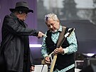 Michael Kocáb a Michal Pavlí�ek na festivalu Metronome Prague 2024 (20. �ervna...