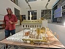 Hotov model budouc galerie z pera architektonickho studia Chybik + Kristof.