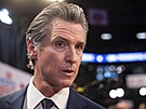 Kalifornský guvernér za demokraty Gavin Newsom