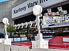 Pípravy na 58. roník Mezinárodního filmového festivalu Karlovy Vary v centrum...