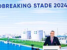 Ministr prmyslu a obchodu Jozef Síkela zahajuje stavbu LNG terminálu v...