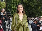 Andrea Bezd�ková na zahájení Mezinárodního filmového festivalu v Karlových...