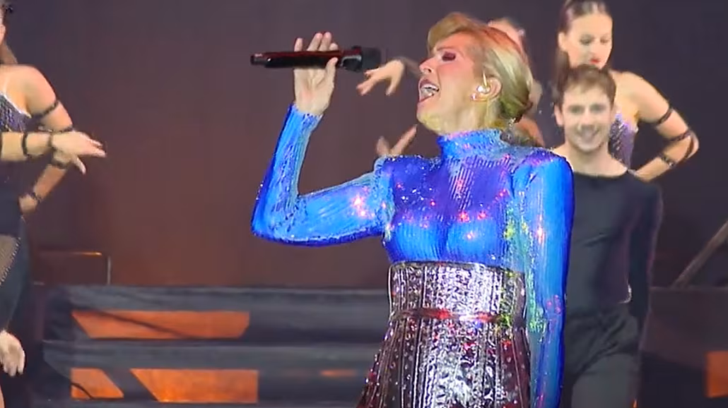 Helena Vondrá�ková v O2 arén� (24. �ervna 2024)