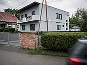 Ulice pojmenovaná po Jozefu Tisovi ve slovenské obci Varín (22. ervna 2020)