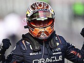 Max Verstappen, vítz kvalifikace na Velkou cenu Rakouska