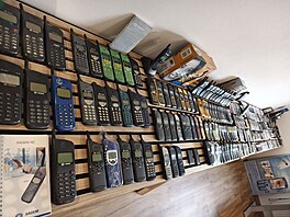 Sbírka mobilních telefon Sagem