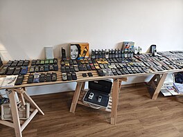 Sbírka mobilních telefon Sagem