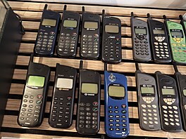 Sbírka mobilních telefon Sagem