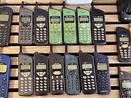 Sbírka mobilních telefon Sagem