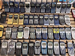 Sbírka mobilních telefon Sagem