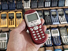 Sbírka mobilních telefon Sagem