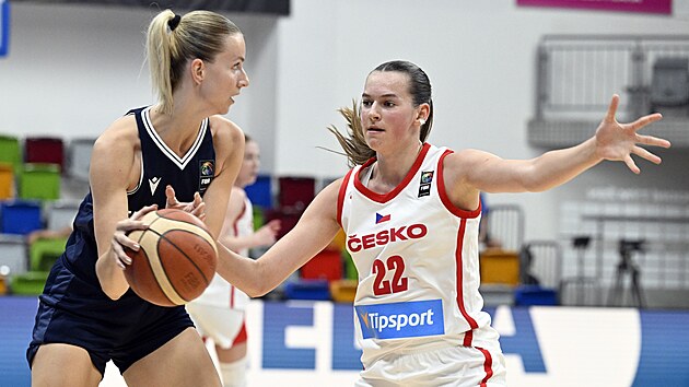 Kadın basketbolcular Prag'da Slovakya'yı yenerek üçüncü kez hazırlıklara başlamayı başardı
