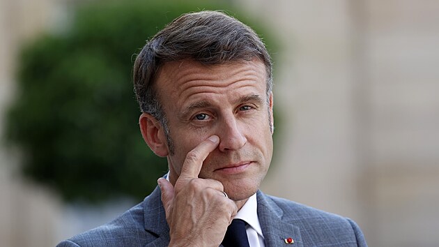 Emmanuel Macron (24. ervna 2024)