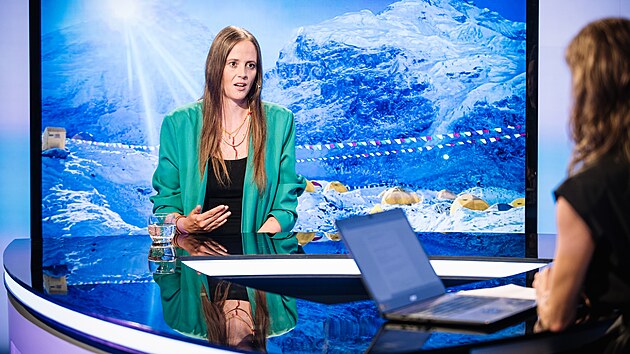 Hostem po�adu Rozst�el je Monika Bene�ov�, cestovatelka a horolezkyn�.