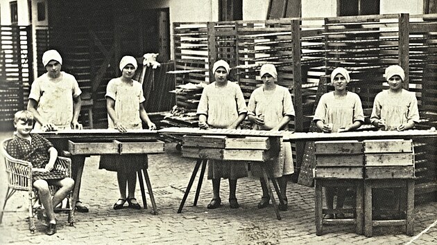 Muzeum Olomouckch tvark. Peskldvn syrek v roce 1930.