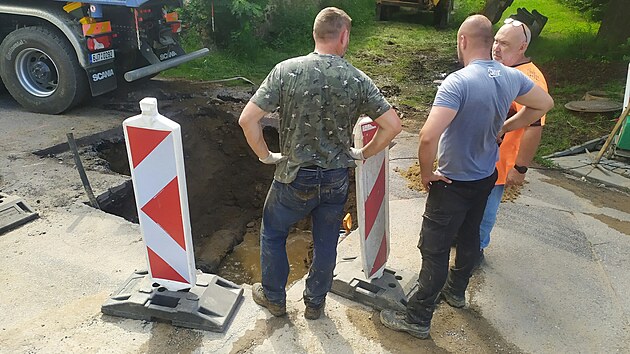 V krajskm mst Vysoiny eili velkou havrii na vodovodnm pivadi.