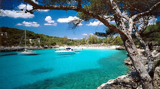 Plá Cala Mondragó, Mallorca, panlsko