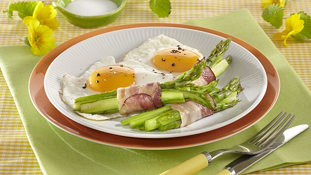 Sázená vejce s chestovými otýpkami