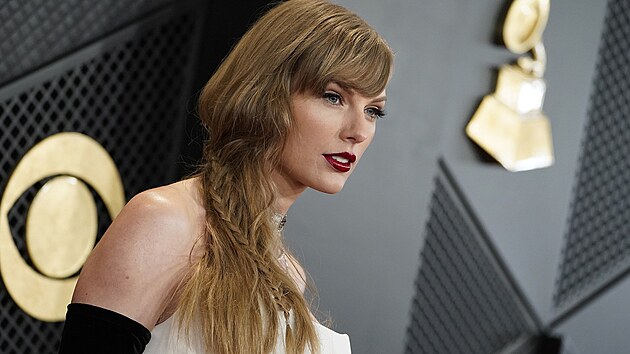 Taylor Swift na cench Grammy (2024)