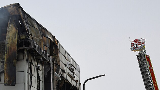 Po��r v tov�rn� na v�robu lithiov�ch bateri� nedaleko jihokorejsk� metropole Soulu (24. �ervna 2024)