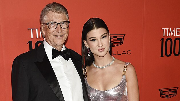 Bill Gates a jeho dcera Phoebe Gatesov v New Yorku (8. ervna 2022)