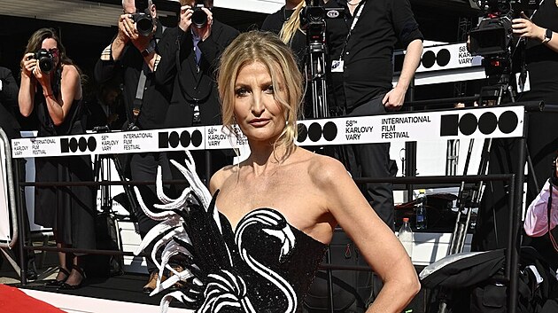 Tereza Maxov na zahjen Mezinrodnho filmovho festivalu v Karlovch Varech (28. ervna 2024)