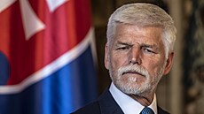 Nový slovenský prezident Peter Pellegrini p�ijel do Prahy na první zahrani�ní...