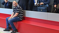 Jaroslav Spratek, jediný pítomný pi soudním líení, v soudní síni, kde se...