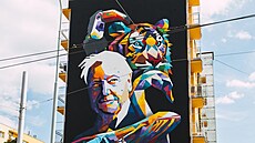 V pra�ských Hole�ovicích vznikla ob�í nást�nná malba. Její francouzský autor...