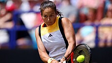Darja Kasatkinová ve finále turnaje v Eastbourne