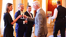 Prezident Petr Pavel na Praském hrad jmenoval Veroniku Kesanovou...