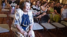 Ji�ina Bohdalová uvedla na festivalu v Karlových Varech film Vra�da ing. �erta...