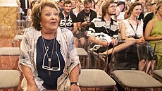 Ji�ina Bohdalová uvedla na festivalu v Karlových Varech film Vra�da ing. �erta...