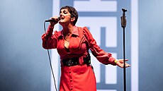 Zp�va�ka kapely Kosheen Sian Evansová na festivalu Metronome Prague 2024 (20....