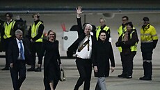 Zakladatel WikiLeaks Julian Assange dorazil do Canbery poté, co jej pustil...